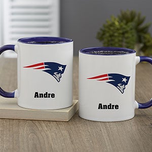 NFL New England Patriots Personalized Coffee Mug 11oz Blue - 32954-BL