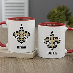 NFL New Orleans Saints Personalized Coffee Mug 11oz Red - 32955-R