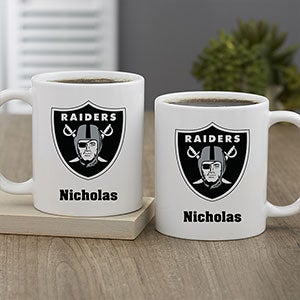 NFL Las Vegas Raiders Personalized Coffee Mug 11oz White - 32958-S