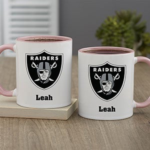 NFL Las Vegas Raiders Personalized Coffee Mug 11oz Pink - 32958-P