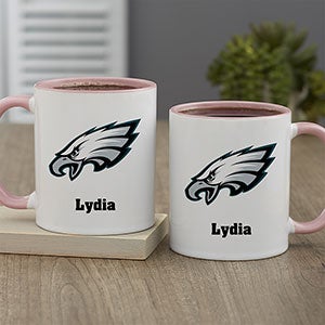 NFL Philadelphia Eagles Personalized Coffee Mug 11oz Pink - 32959-P