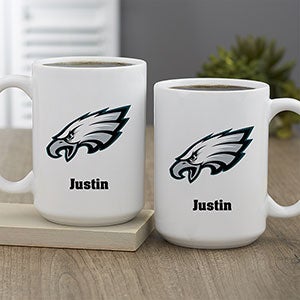 NFL Philadelphia Eagles Personalized Coffee Mug 15oz White - 32959-L