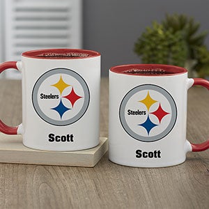 NFL Pittsburgh Steelers Personalized Coffee Mug 11oz Red - 32960-R