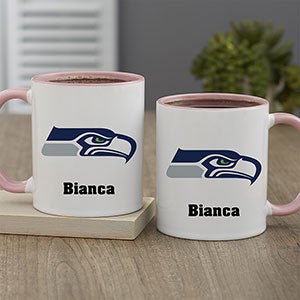 NFL Seattle Seahawks Personalized Coffee Mug 11oz Pink - 32962-P