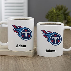 NFL Tennessee Titans Personalized Coffee Mug 11oz. - White - 32964-S