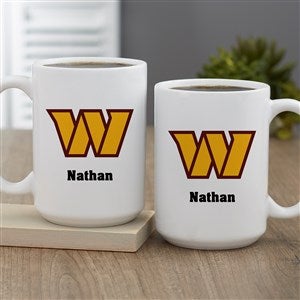 NFL Washington Football Team Personalized Coffee Mug 15oz White - 32965-L