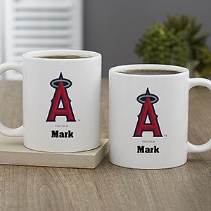 MLB Los Angeles Angels Personalized Coffee Mug 11 oz.- White - 32973-S