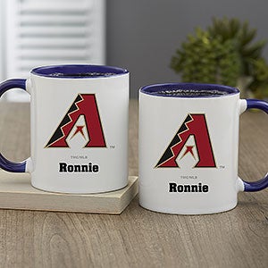 MLB Arizona Diamondbacks Personalized Coffee Mug 11oz. - Blue - 32974-BL