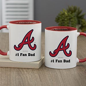 MLB Atlanta Braves Personalized Coffee Mug 11oz. - Red - 32975-R