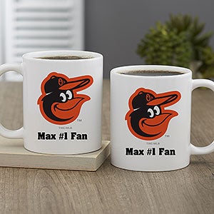 MLB Baltimore Orioles Personalized Coffee Mug 11 oz.- White - 32976-S
