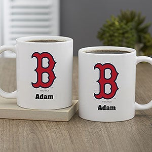 MLB Boston Red Sox Personalized Coffee Mug 11 oz.- White - 32977-S
