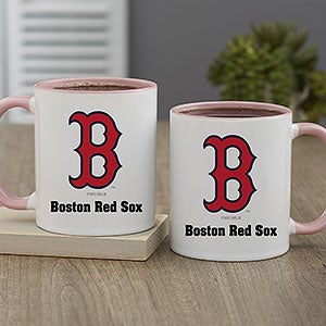 MLB Boston Red Sox Personalized Coffee Mug 11oz. - Pink - 32977-P