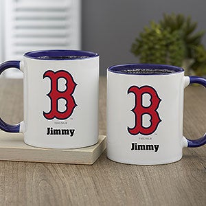 MLB Boston Red Sox Personalized Coffee Mug 11oz. - Blue - 32977-BL