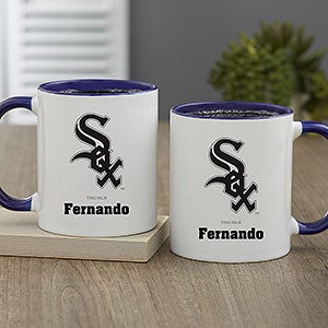 MLB Chicago White Sox Personalized Coffee Mug 11oz. - Blue - 32979-BL