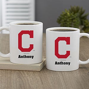 MLB Cleveland Guardians Personalized Coffee Mug 11 oz.- White - 32981-S