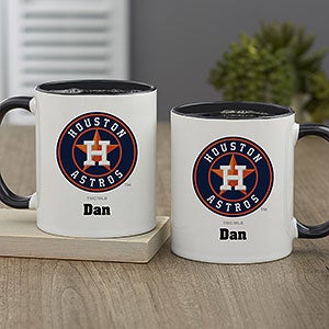 MLB Houston Astros Personalized Coffee Mug 11oz. - Black - 32984-B