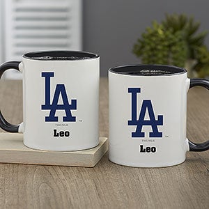 MLB Los Angeles Dodgers Personalized Coffee Mug 11oz. - Black - 32987-B
