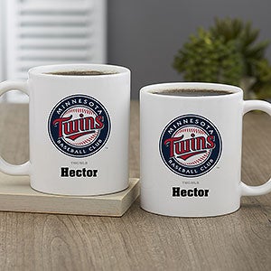 MLB Minnesota Twins Personalized Coffee Mug 11 oz.- White - 32990-S