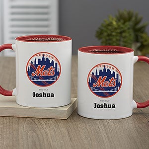 MLB New York Mets Personalized Coffee Mug 11oz. - Red - 32991-R