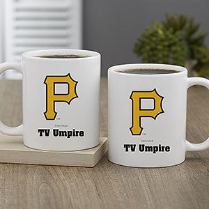 MLB Pittsburgh Pirates Personalized Coffee Mug 11 oz.- White - 32995-S
