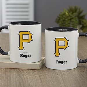 MLB Pittsburgh Pirates Personalized Coffee Mug 11oz. - Black - 32995-B