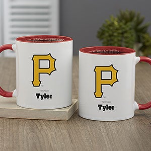 MLB Pittsburgh Pirates Personalized Coffee Mug 11oz. - Red - 32995-R