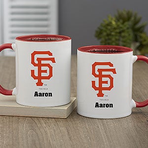 MLB San Francisco Giants Personalized Coffee Mug 11oz. - Red - 32997-R