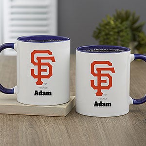 MLB San Francisco Giants Personalized Coffee Mug 11oz. - Blue - 32997-BL