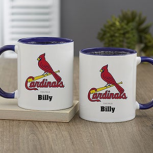 MLB St. Louis Cardinals Personalized Coffee Mug 11oz. - Blue - 32999-BL