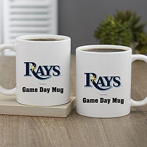 MLB Tampa Bay Rays Personalized Coffee Mug 11 oz.- White - 33000-S