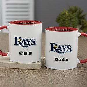 MLB Tampa Bay Rays Personalized Coffee Mug 11oz. - Red - 33000-R