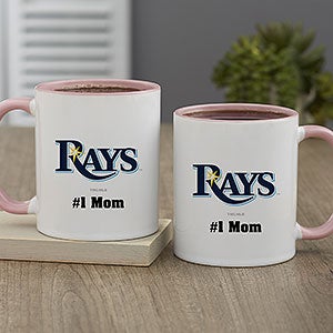 MLB Tampa Bay Rays Personalized Coffee Mug 11oz. - Pink - 33000-P
