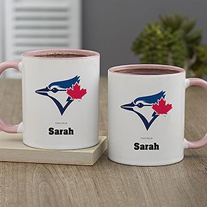 MLB Toronto Blue Jays Personalized Coffee Mug 11oz. - Pink - 33002-P
