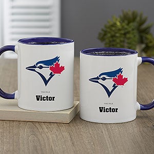 MLB Toronto Blue Jays Personalized Coffee Mug 11oz. - Blue - 33002-BL