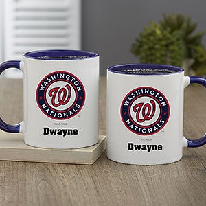 MLB Washington Nationals Personalized Coffee Mug 11oz. - Blue - 33003-BL