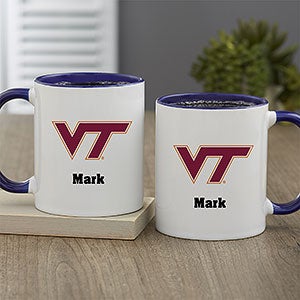 NCAA Virginia Tech Hokies Personalized Coffee Mug 11oz Blue - 33005-BL