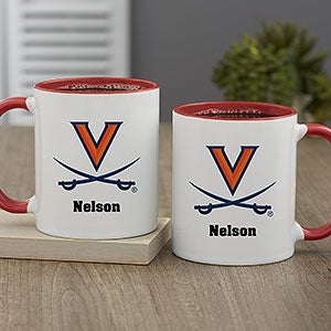 NCAA Virginia Cavaliers Personalized Coffee Mug 11oz. - Red - 33007-R