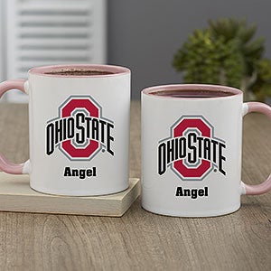 NCAA Ohio State Buckeyes Personalized Coffee Mug 11oz Pink - 33013-P