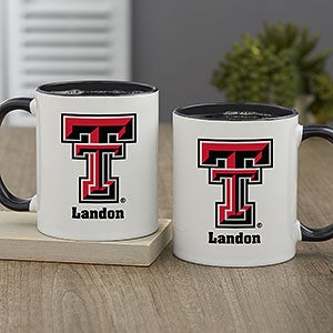 NCAA Texas Tech Red Raiders Personalized Coffee Mug 11oz Black - 33015-B