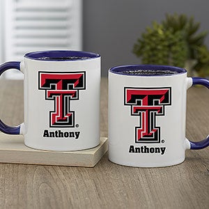 NCAA Texas Tech Red Raiders Personalized Coffee Mug 11oz Blue - 33015-BL