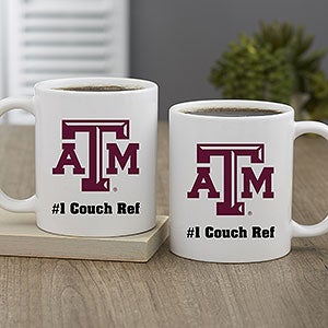 NCAA Texas A&M Aggies Personalized Coffee Mug 11 oz.- White - 33016-S