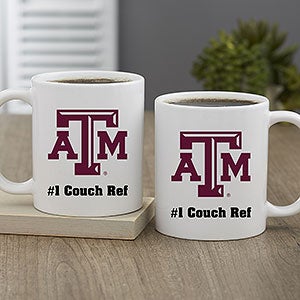 NCAA Texas AM Aggies Personalized Coffee Mug 11 oz.- White - 33016-S