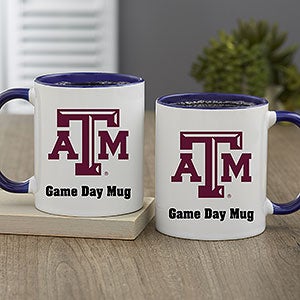 NCAA Texas A&M Aggies Personalized Coffee Mug 11oz. - Blue - 33016-BL