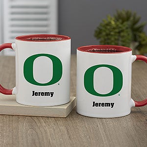 NCAA Oregon Ducks Personalized Coffee Mug 11oz Red - 33019-R