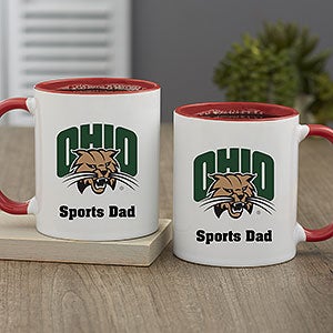 NCAA Ohio Bobcats Personalized Coffee Mug 11oz. - Red - 33023-R