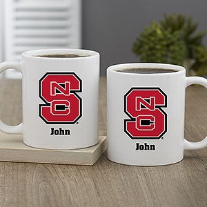 NCAA NC State Wolfpack Personalized Coffee Mug 11oz White - 33026-S
