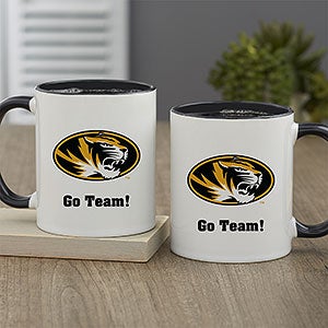 NCAA Missouri Tigers Personalized Coffee Mug 11oz. - Black - 33028-B