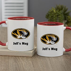 NCAA Missouri Tigers Personalized Coffee Mug 11oz. - Red - 33028-R