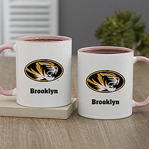 NCAA Missouri Tigers Personalized Coffee Mug 11oz. - Pink - 33028-P
