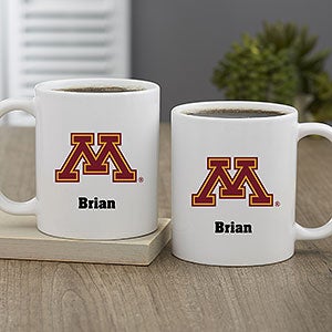 NCAA Minnesota Golden Gophers Personalized Coffee Mug 11oz White - 33029-S